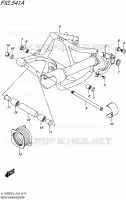 BRAS OSCILLANT ARRIERE pour Suzuki INTRUDER 1500 2016