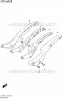 BOUCLE ARRIERE (VL1500BTL7 E43) pour Suzuki INTRUDER 1500 2017