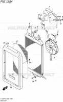 RADIATEUR pour Suzuki INTRUDER 1500 2017