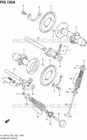 ARBRE A CAMES   VALVE pour Suzuki BOULEVARD 1500 2014