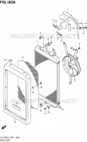 RADIATEUR pour Suzuki INTRUDER 1500 2014