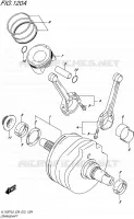 VILEBREQUIN pour Suzuki BOULEVARD 1500 2016
