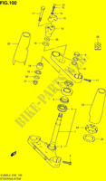 COLONNE DE DIRECTION (VL800CL4 E19) pour Suzuki INTRUDER 800 2014