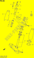 COLONNE DE DIRECTION (VL800UEL4 E19) pour Suzuki INTRUDER 800 2014