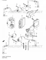 PARTIE ELECTRIQUE (VL800CL1 E33) pour Suzuki INTRUDER 800 2011