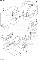 SILENCIEUX (VL800TL2 E33) pour Suzuki VOLUSIA 800 2012
