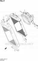 RADIATEUR pour Suzuki INTRUDER 800 2014