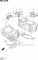 CYLINDRE (VL800L5 E19) pour Suzuki INTRUDER 800 2015