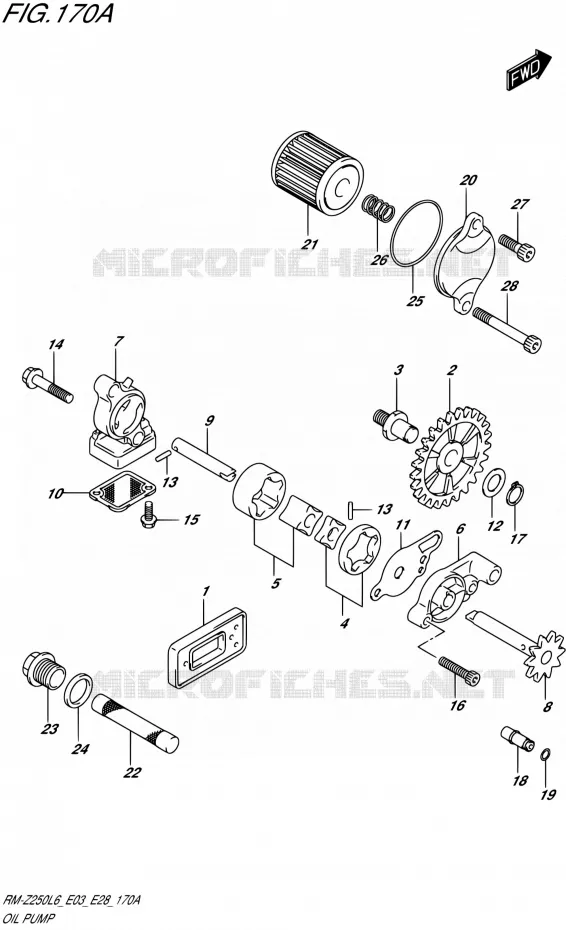 CLIGNOTANTS (VL800L6 E02) Suzuki MOTO 800 BOULEVARD 2016  VL800 L6 (E19)