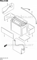 BATTERIE (VL800TL6 E03) pour Suzuki BOULEVARD 800 2016