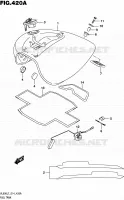 RESERVOIR D'ESSENCE pour Suzuki INTRUDER 800 2017
