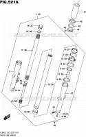 FOURCHE pour Suzuki BOULEVARD 800 2017