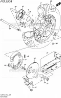 ROUE ARRIERE pour Suzuki BOULEVARD 800 2015