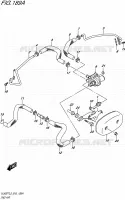 SYSTEME RECYCLAGE GAZ ECHAPPEMENT pour Suzuki BOULEVARD 800 2015