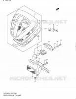 ENSEMBLE FEU ARRIERE (VLR1800TL1 E02) pour Suzuki INTRUDER 1800 2011