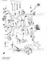 FAISCEAU ELECTRIQUE (VLR1800L1 E02) pour Suzuki INTRUDER 1800 2011