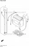BATTERIE pour Suzuki BOULEVARD 1500 2017