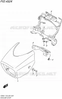SUPPORT   CARENAGES DE PHARE pour Suzuki MARAUDER 800 2017