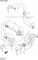 POMPE A EAU pour Suzuki MARAUDER 800 2016