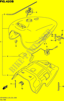 RESERVOIR D'ESSENCE (VZR1800BZL5 E33) pour Suzuki MARAUDER 1800 2015