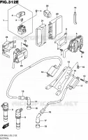 PARTIE ELECTRIQUE (VZR1800BZL5 E19) pour Suzuki INTRUDER 1800 2015