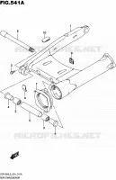 BRAS OSCILLANT ARRIERE pour Suzuki MARAUDER 1800 2015
