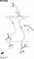 DURITE DE FREIN AVANT pour Suzuki INTRUDER 1800 2016