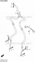 DURITE DE FREIN AVANT pour Suzuki INTRUDER 1800 2016