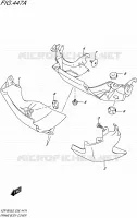 CARENAGES (VZR1800L6 E38) pour Suzuki INTRUDER 1800 2016