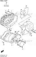 CARTER (VZR1800BZL6 E19) pour Suzuki INTRUDER 1800 2016