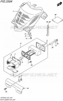 ENSEMBLE FEU ARRIERE (VZR1800L6 E19) pour Suzuki INTRUDER 1800 2016