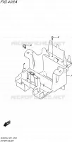 BAC A BATTERIE   OUTILS pour Suzuki V-STROM 650 2018