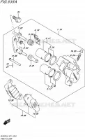 ETRIER DE FREIN AVANT pour Suzuki V-STROM 650 2018