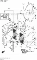 RADIATEUR pour Suzuki DR-ZSM 400 2018