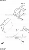 BAC A BATTERIE   OUTILS pour Suzuki DR-Z 70 2018