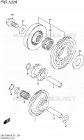 ROUE LIBRE DE DEMARREUR pour Suzuki GSX-S 1000 2018