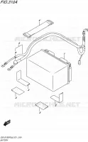 BATTERIE pour Suzuki GSX-S 1000 2018