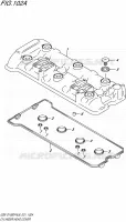 COUVRE CULASSE pour Suzuki GSX-S 1000 2018