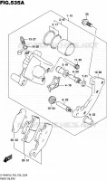 ETRIER DE FREIN AVANT pour Suzuki KINGQUAD 400 2018
