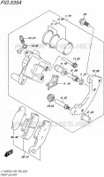 ETRIER DE FREIN AVANT pour Suzuki KINGQUAD 500 2018