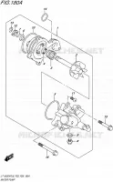 POMPE A EAU pour Suzuki KINGQUAD 500 2018