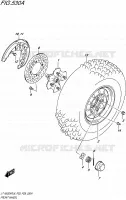 ROUE AVANT pour Suzuki KINGQUAD 500 2018