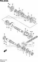 TRANSMISSION pour Suzuki RM 85 2018