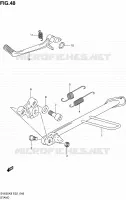 BEQUILLE pour Suzuki SV 650 2008