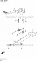 BEQUILLE pour Suzuki SV 650 2018