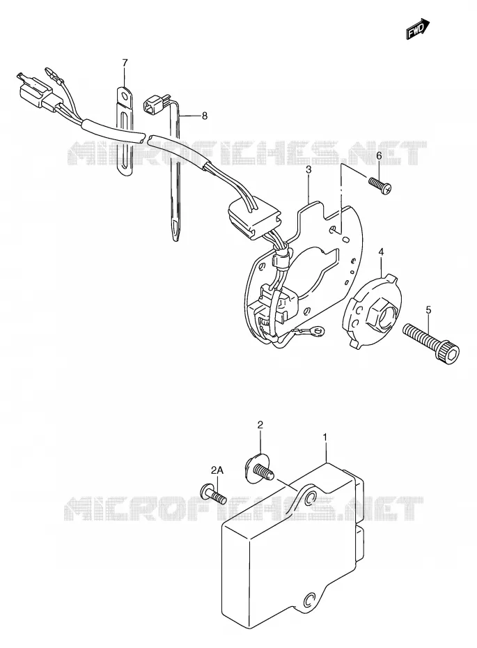 ALTERNATEUR (MODELE K/L/M/N/P/R/S) Suzuki MOTO 750 GSX-F 1993  GSX750FP(E2)
