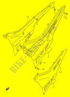 CARENAGES ARRIERE  (MODELE M) pour Suzuki GSX-F 600 1994