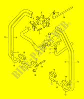 SYSTEME RECYCLAGE GAZ ECHAPPEMENT (E18/E19) pour Suzuki GSX-F 750 2000