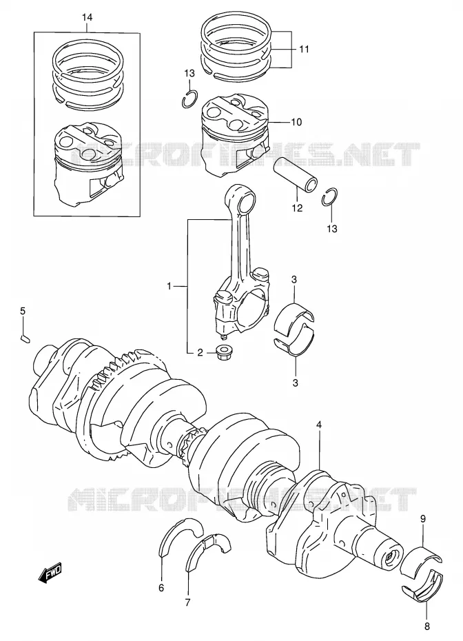 VILEBREQUIN Suzuki MOTO 600 GSX-F 2000  GSX600FUY(E2)