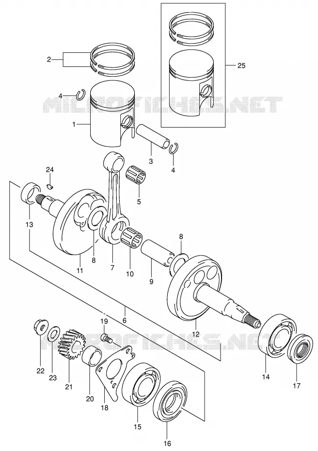 VILEBREQUIN Suzuki MOTO 80 JR 2004  JR80K4(P3/P28)